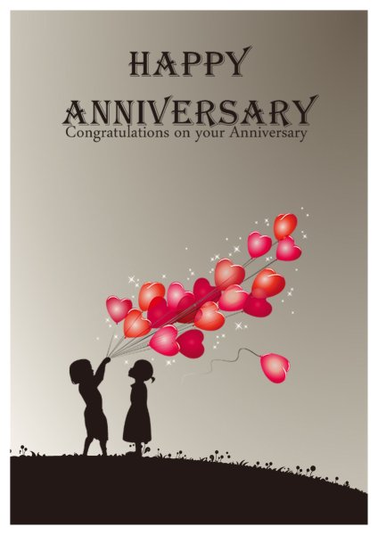 Anniversary Card Templates | Greeting Card Builder