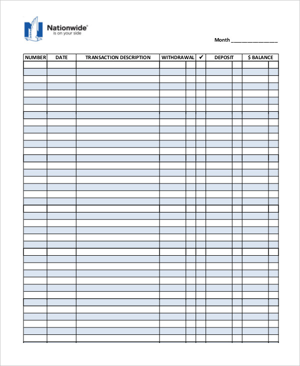 numbers check register template   April.onthemarch.co