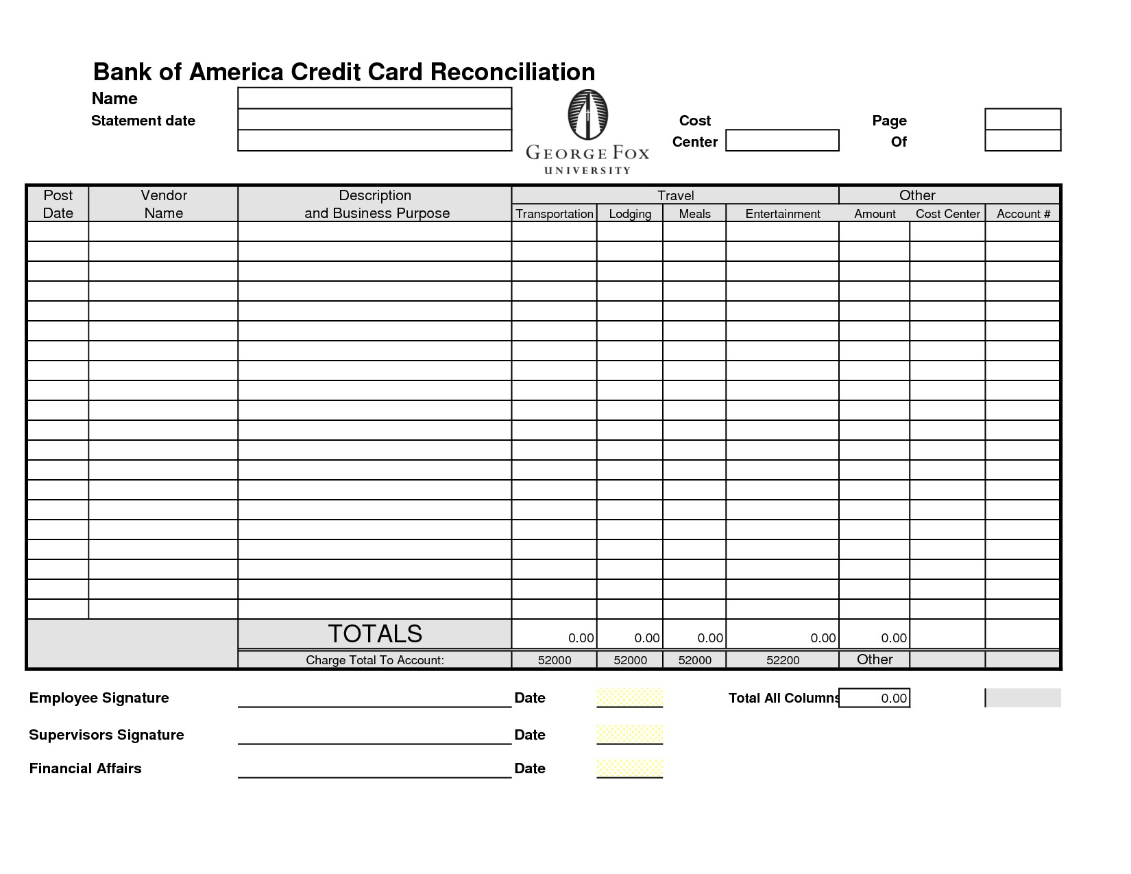 Use a Microsoft Excel Reconciliation Template to Help Your Finances