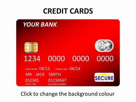 Credit Cards Template