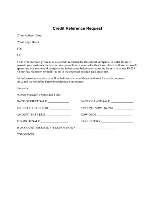 credit reference form pdf   Kleo.beachfix.co