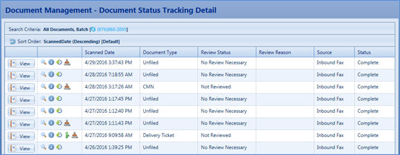 Document Status Tracker