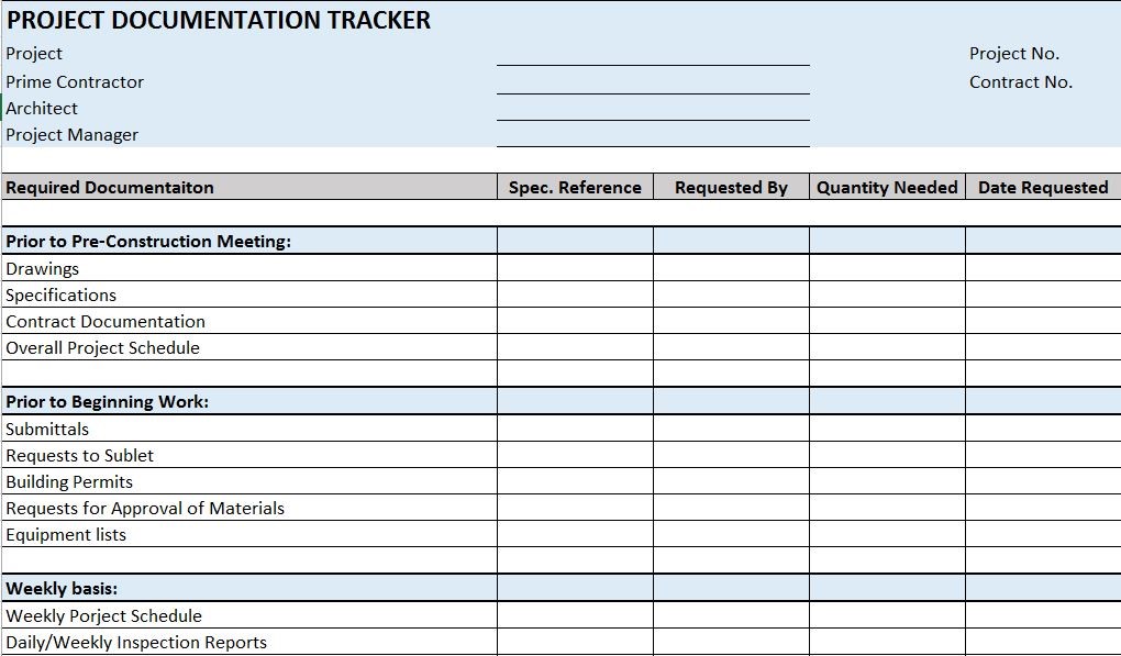 document tracker excel template   April.onthemarch.co