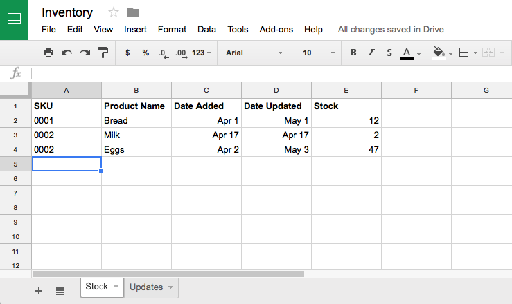 How to Manage Inventory in Google Sheets with Google Forms   How 