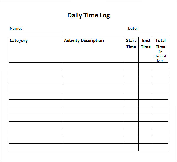 tracking hours template   Tier.brianhenry.co