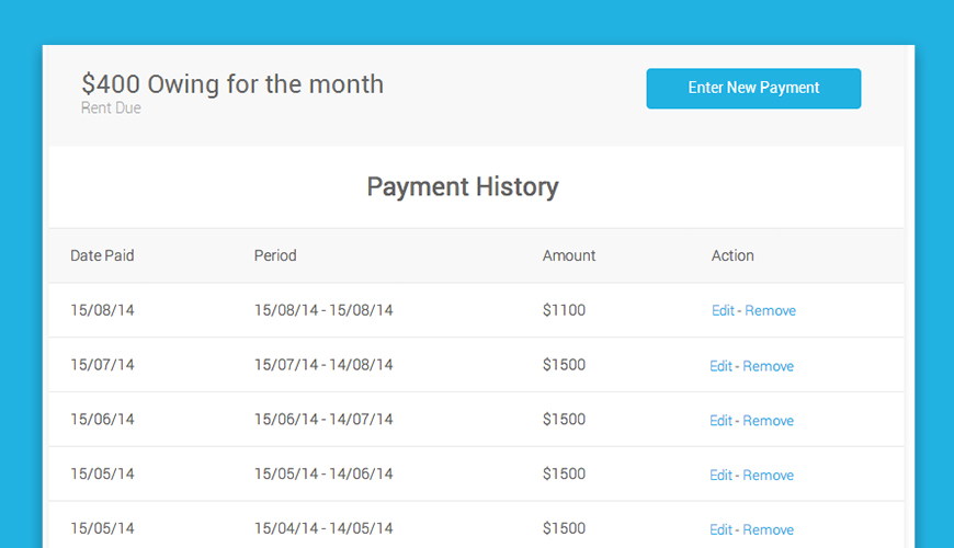 Keep track of payments received by a business with this printable 