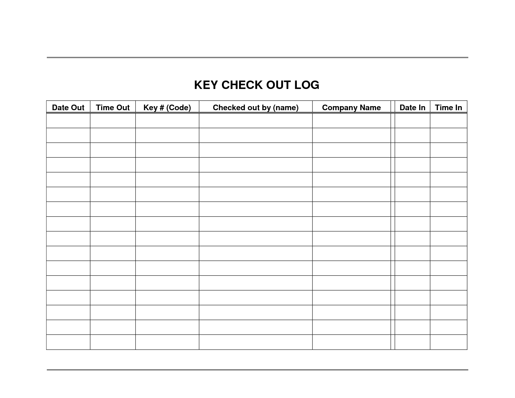 Home Inventory Log Tracking – My Template Collection
