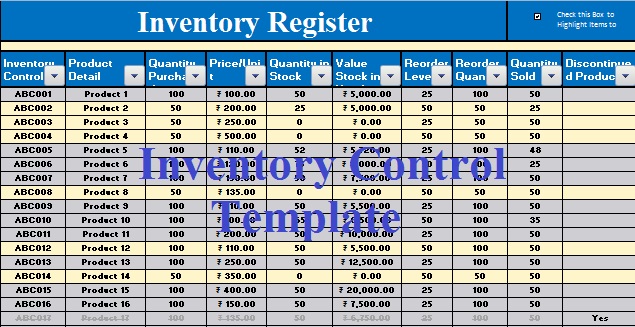 excel inventory template free download   Boat.jeremyeaton.co