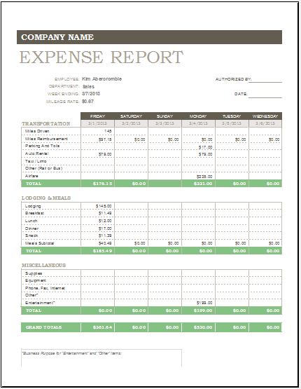 monthly expenses report   28 images   free printable weekly 