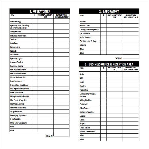 office supplies list template   Boat.jeremyeaton.co