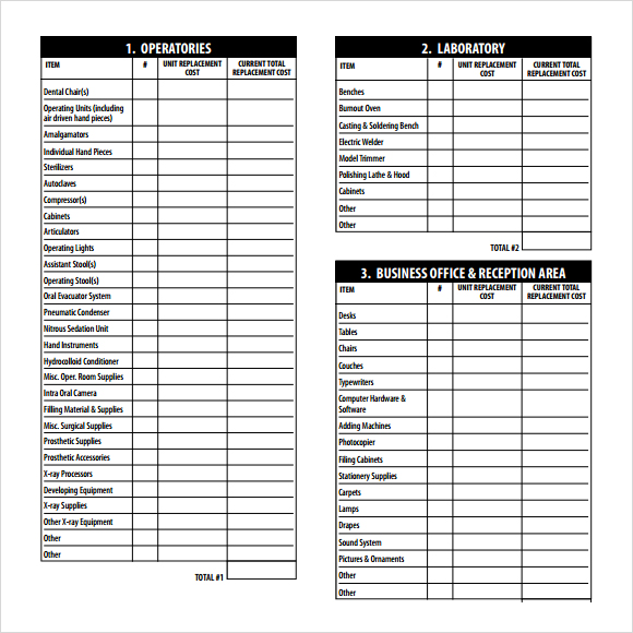 office supplies inventory checklist template   Boat.jeremyeaton.co