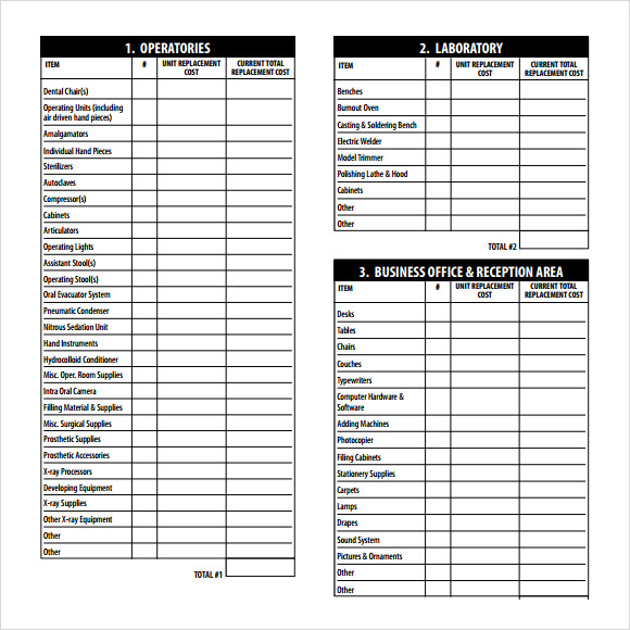 sample inventory list for office supplies   Boat.jeremyeaton.co