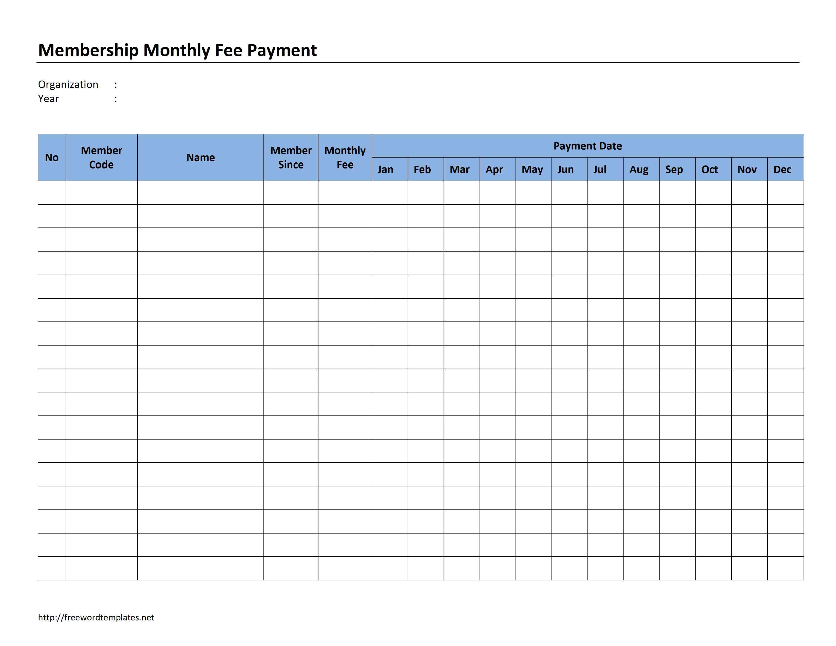 12 Free Payment Templates | Smartsheet