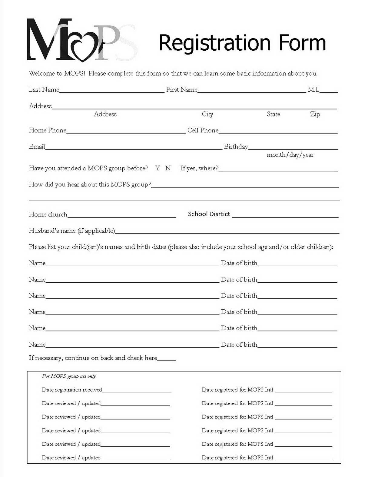 registration form templates free download   April.onthemarch.co