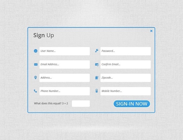 sign up forms templates   Kleo.beachfix.co