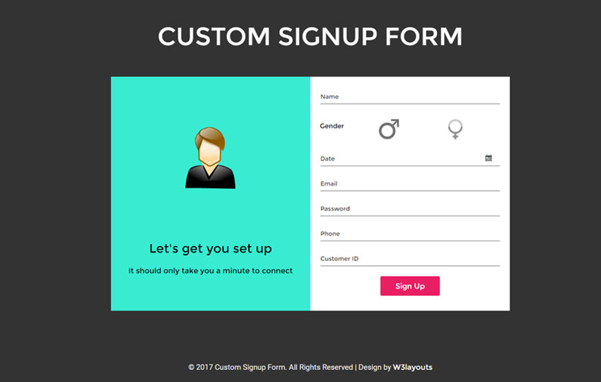 20+ HTML5 Signup & Registration Forms   HTML, CSS | Free & Premium 