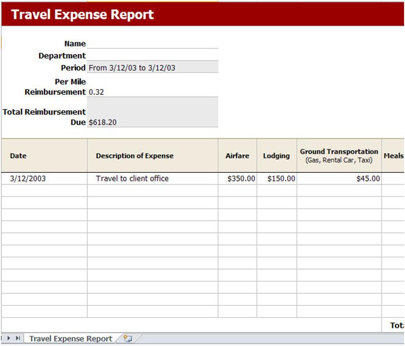 travel reimbursement form template mileage reimbursement form 9 