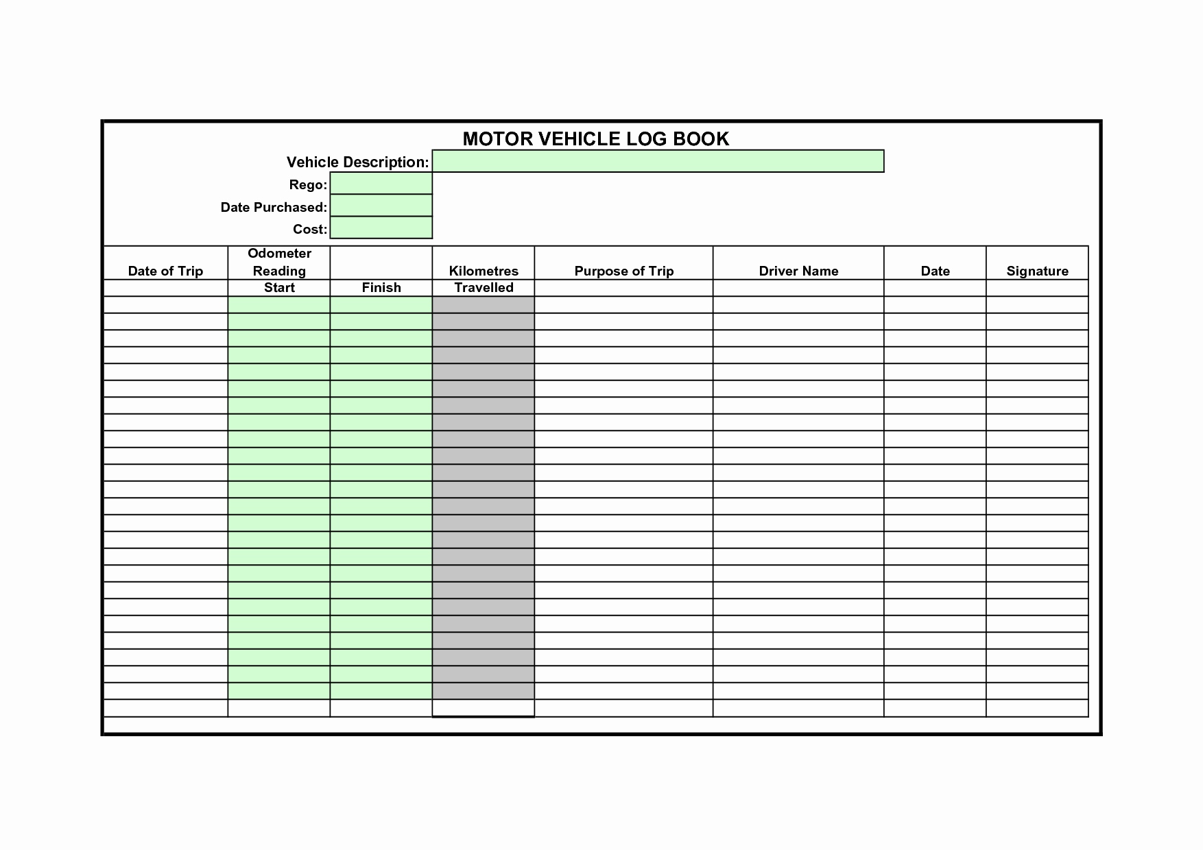 truck drivers log book template   Tier.brianhenry.co