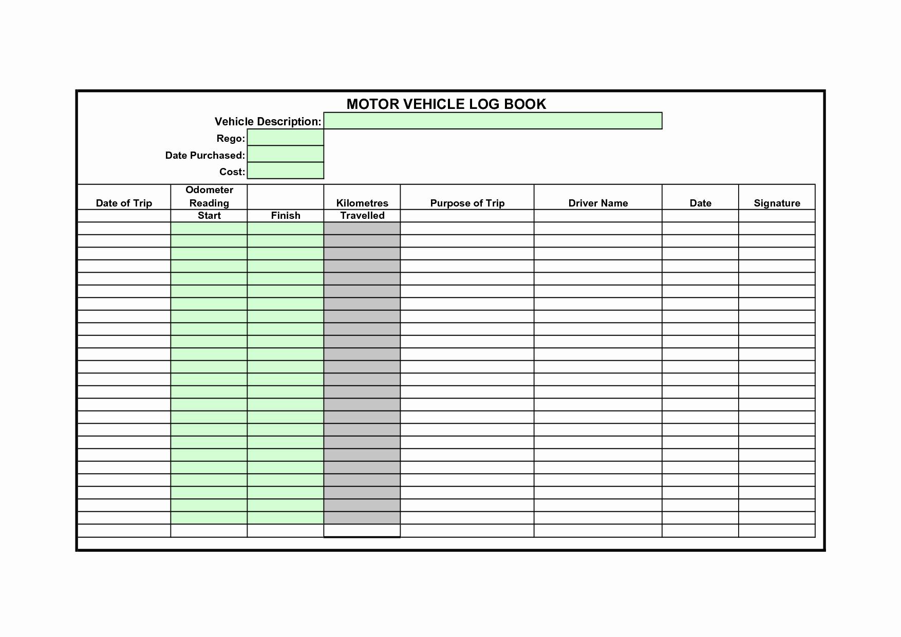 Truck Driver Profit And Loss Statement Template with truck drivers 