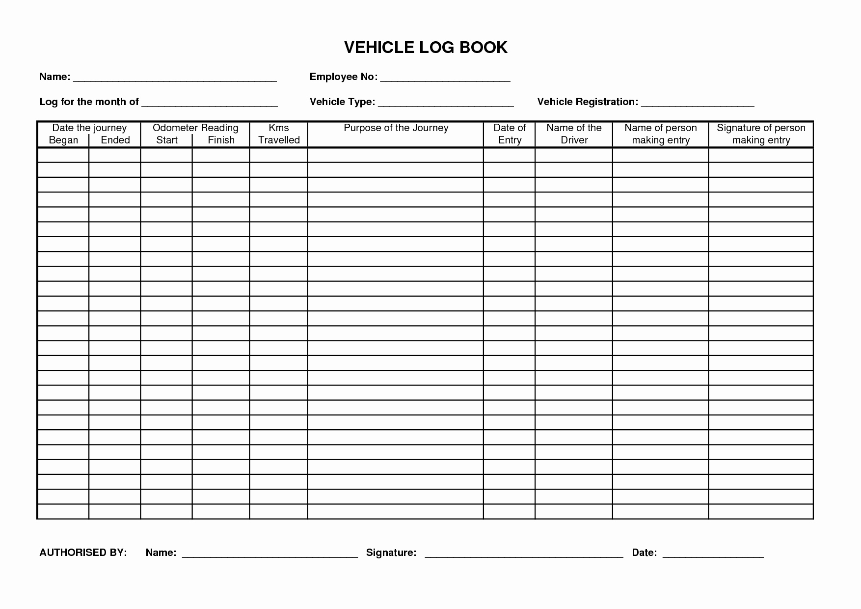 driver log book example   Kleo.beachfix.co