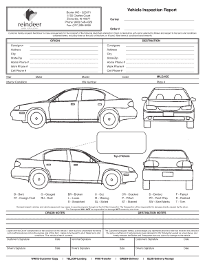 Automotive Inspection Forms Free   Fill Online, Printable 