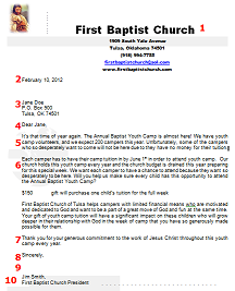 sample donation request letter for church   East.keywesthideaways.co