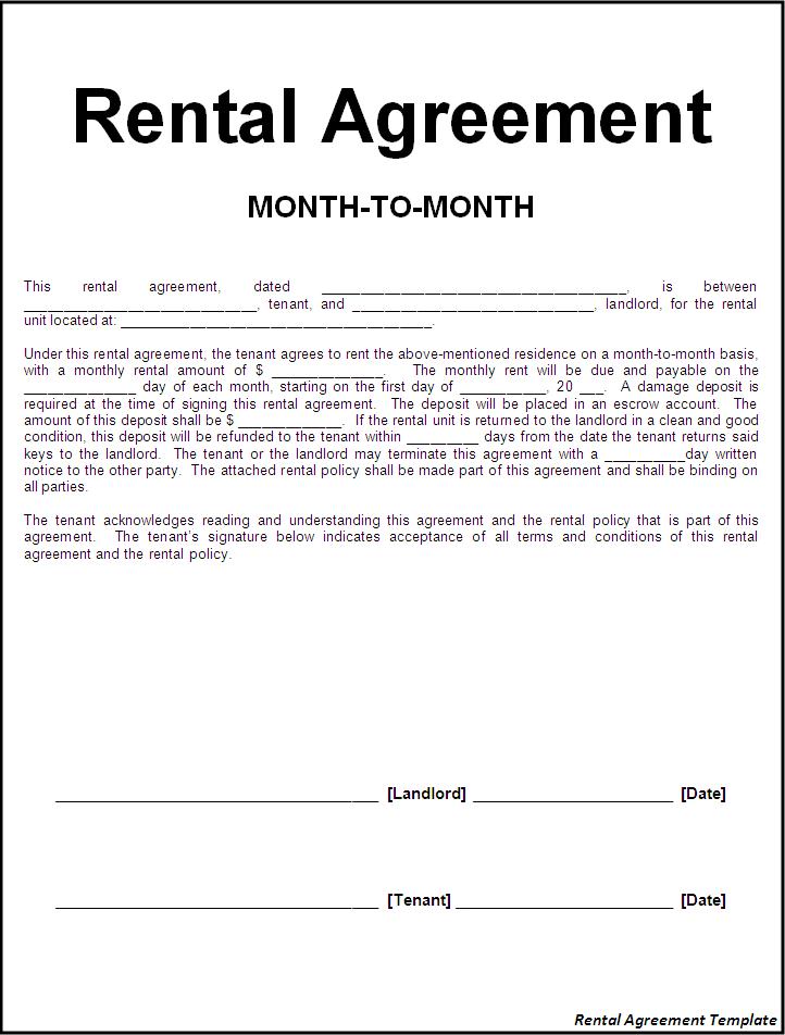 legal lease agreement template renters agreement ideas   emsec.info