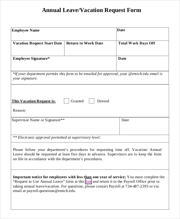 vacation leave form template Kleo.beachfix.co vacation leave form template Kleo.beachfix.co